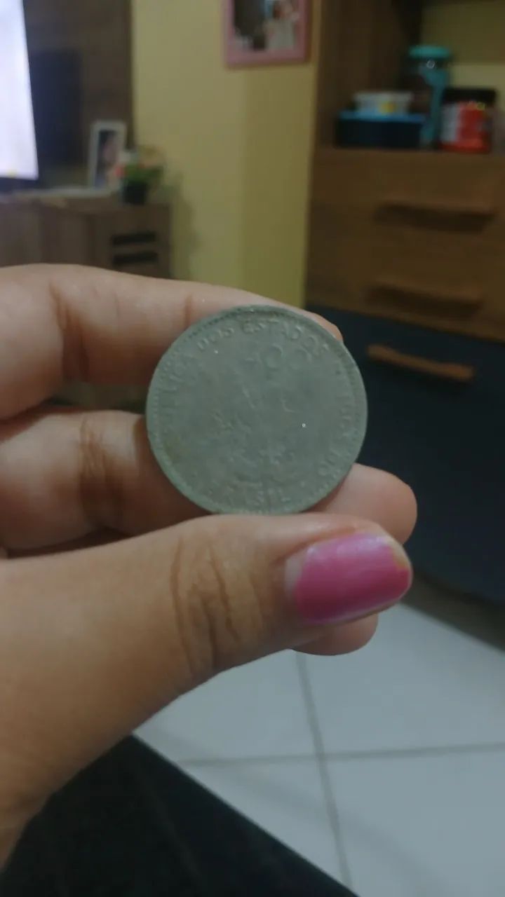 Moeda Antiga 400 Réis 1901 - Foto 2