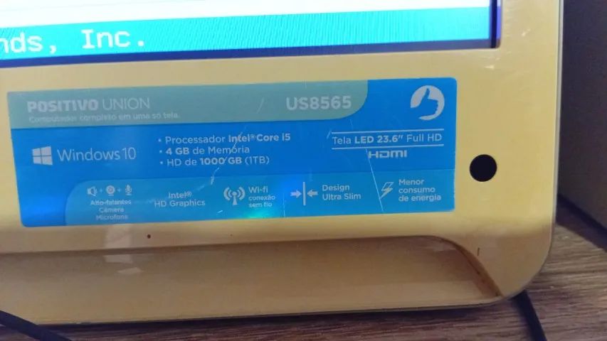 Computador All In One : Positivo Union US8565 - Foto 2