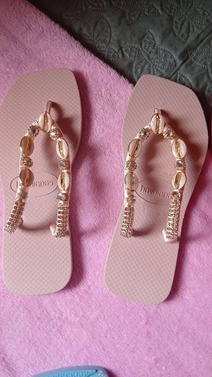 Chinelas Customizadas (Havaianas e mais) - Foto 4