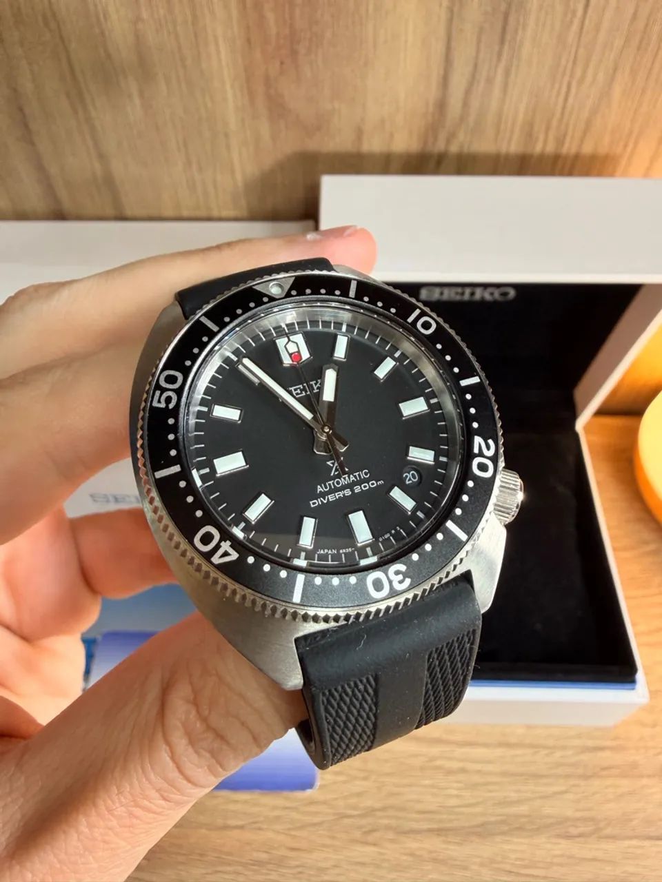 Relógio Seiko slim Turtle Heritage 1968 - Foto 2