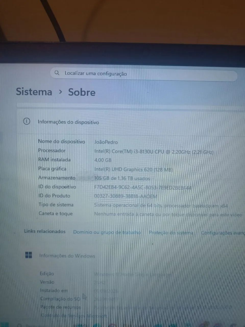 Notebook Lenovo Ideapad - com SSD - Foto 2