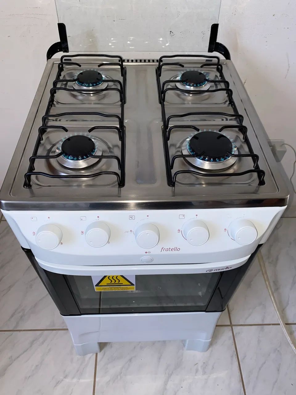 Fogão 4 Bocas Automático Usado - Entrego !