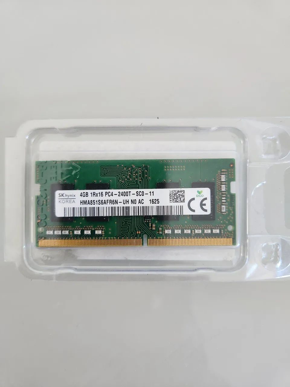 Memória ram ddr4 para notebook 