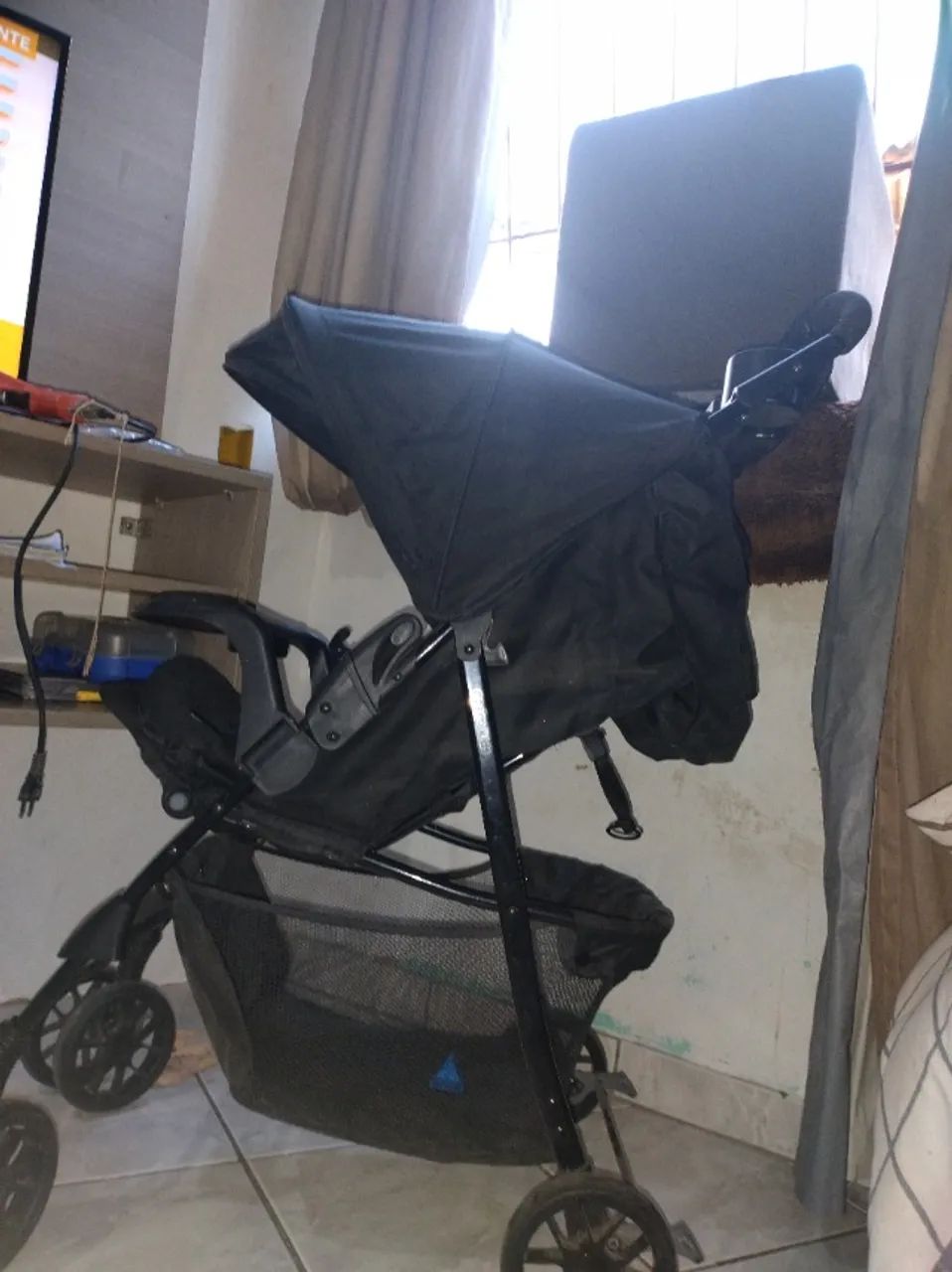 Carrinho de bebê,Cama box e bebe conforto  - Foto 5