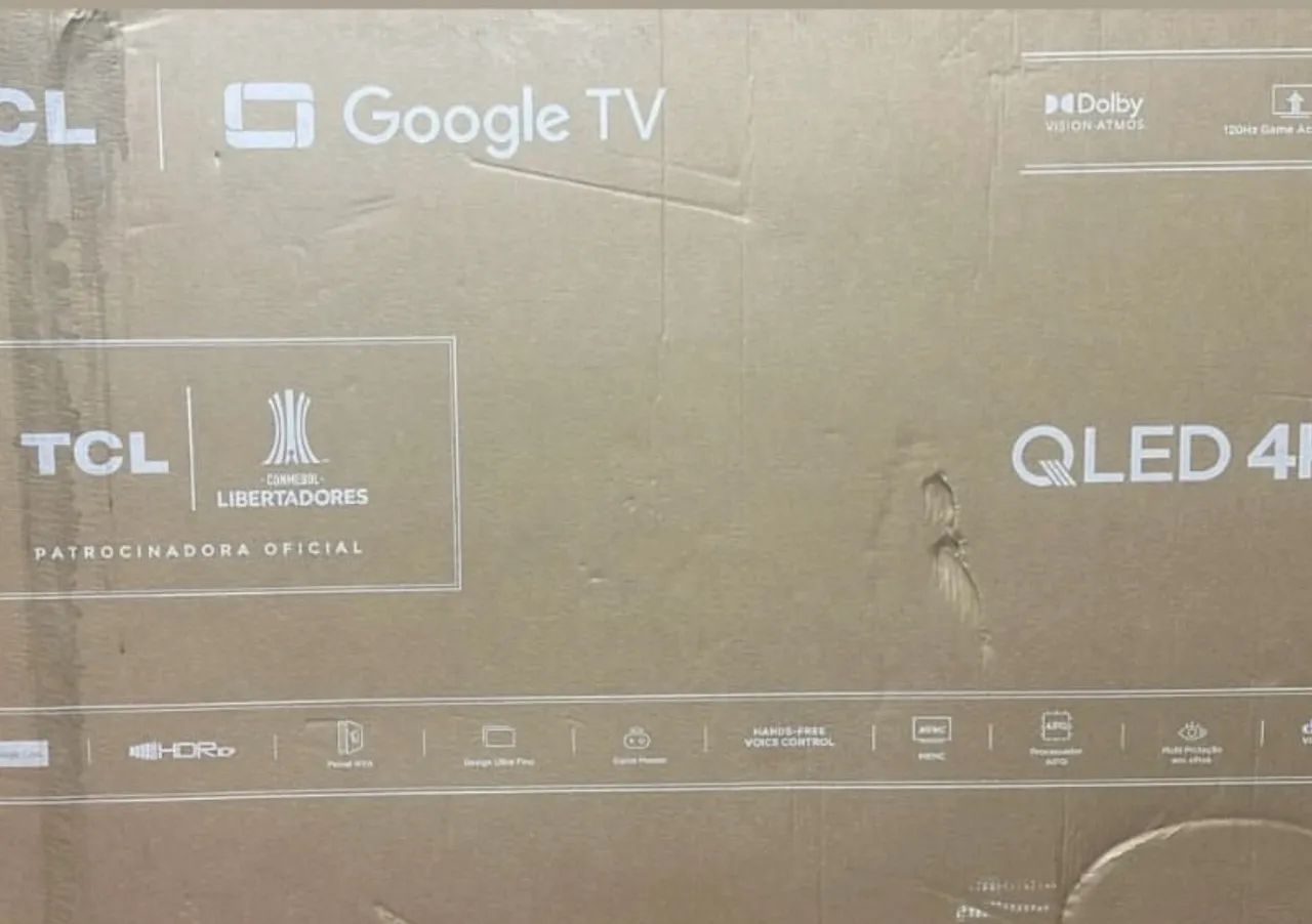 TV TCL 65 POLEGADAS NA CAIXA