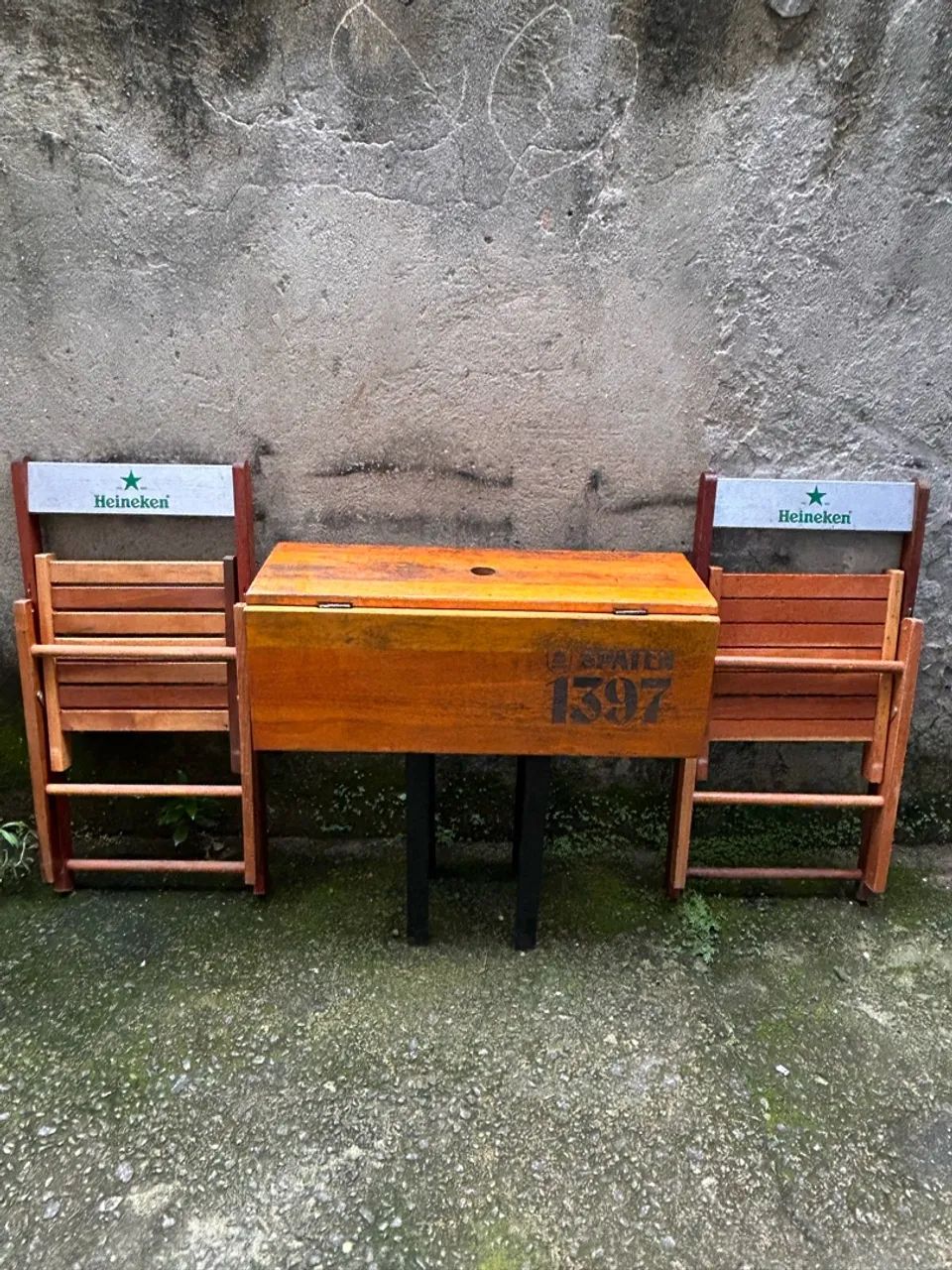 Conjunto de mesas de bar com 2 cadeiras - Foto 3