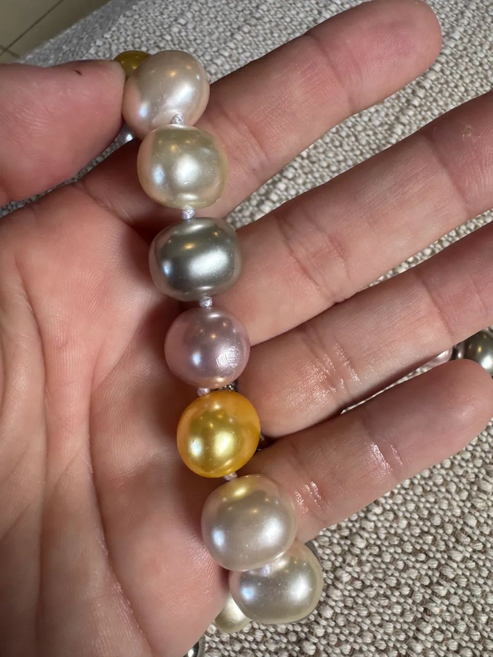 Colar de pérolas de água doce  - Foto 3