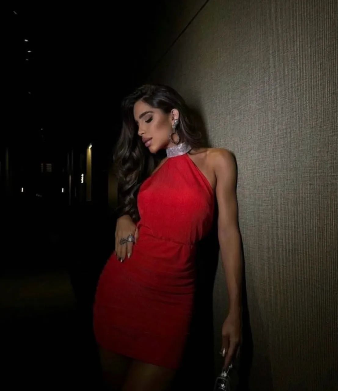 Vestido - gola com strass - Foto 3