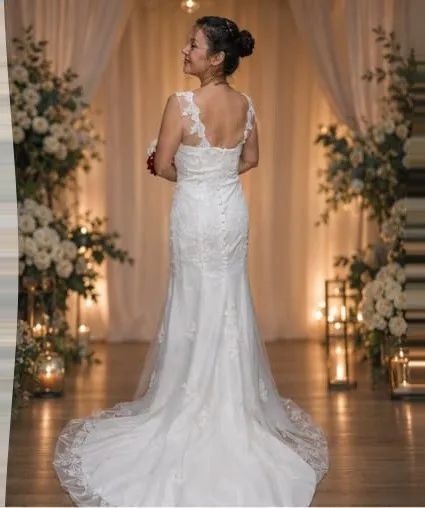 LINDO VESTIDO DE NOIVA 