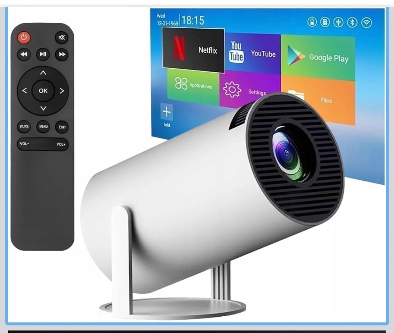 Mini projetor 4K - Foto 4