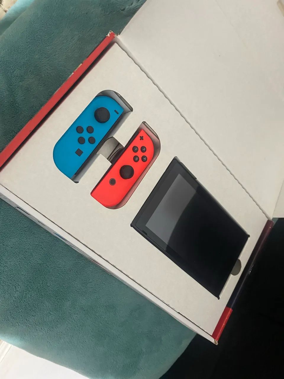 Nintendo switch vermelho e azul - Foto 3