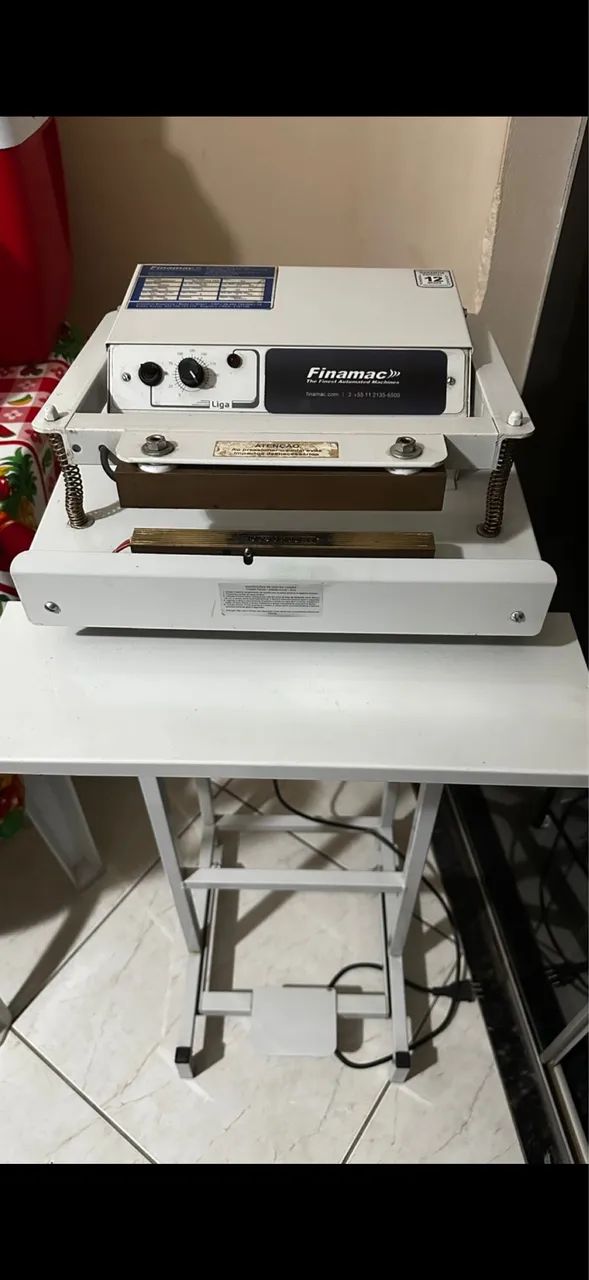 Seladora de picolé c pedal e datadora 