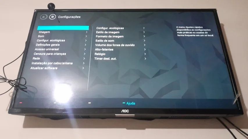 TV Smart AOC 32" - Netflix