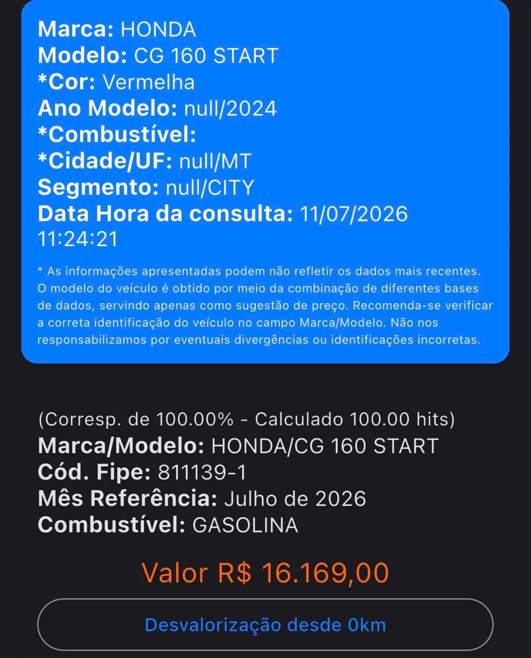HONDA CG START 160 | 2024 - Foto 5