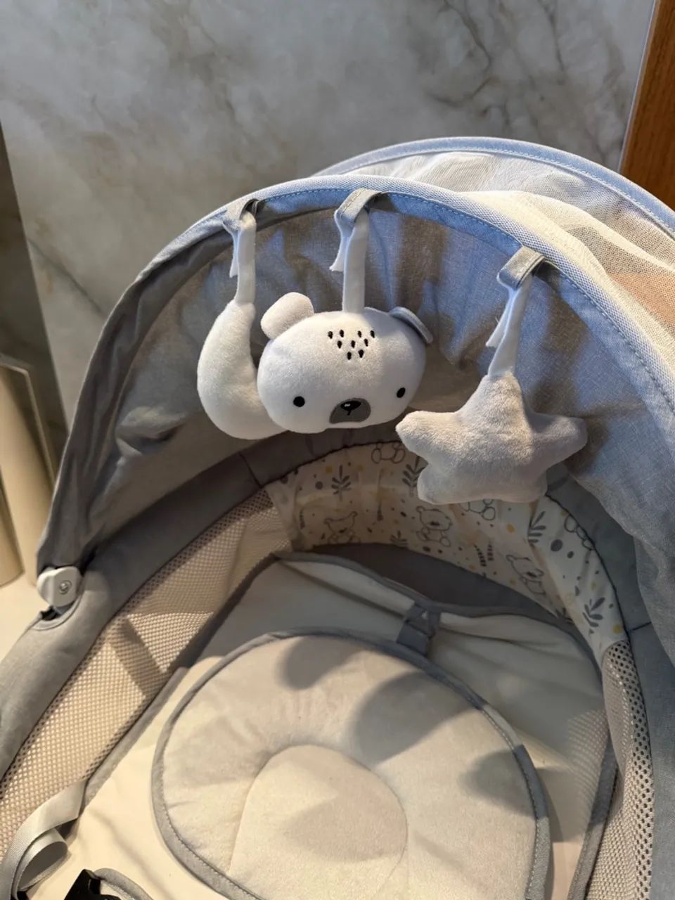Cadeira de Descanso e Balanço Bebê Elétrica Snug - (BIVOLT) - Maxi  - Foto 3