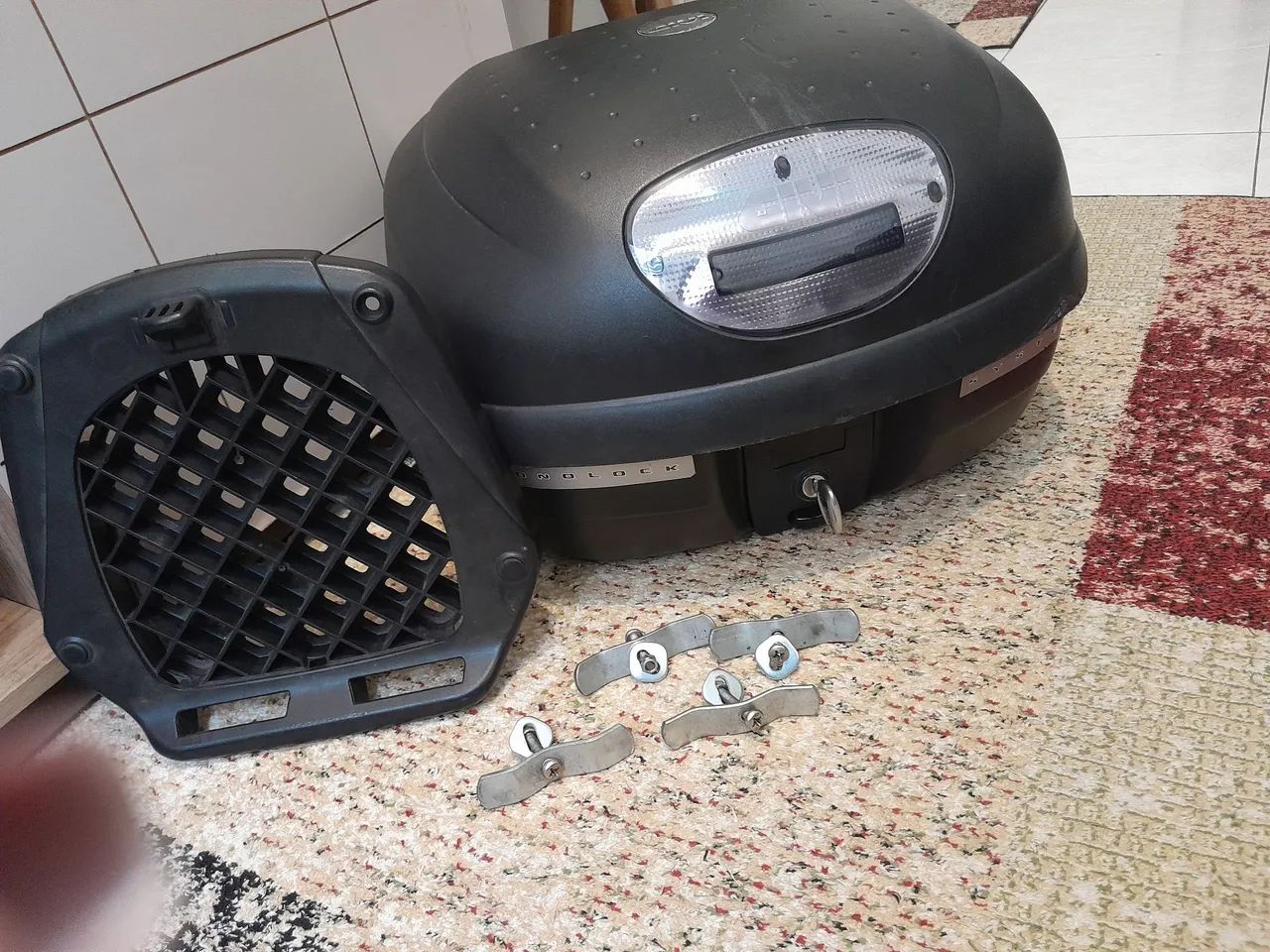 Baú, bagageiro, bauleto da Givi - Foto 4