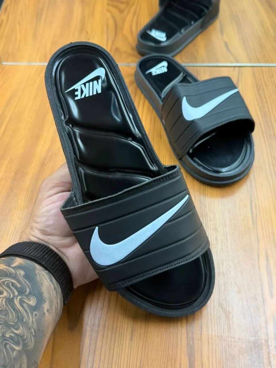 Chinelo Slide Confort.*<br>? *Produto Com Qualidade.*<br>? Cabedal