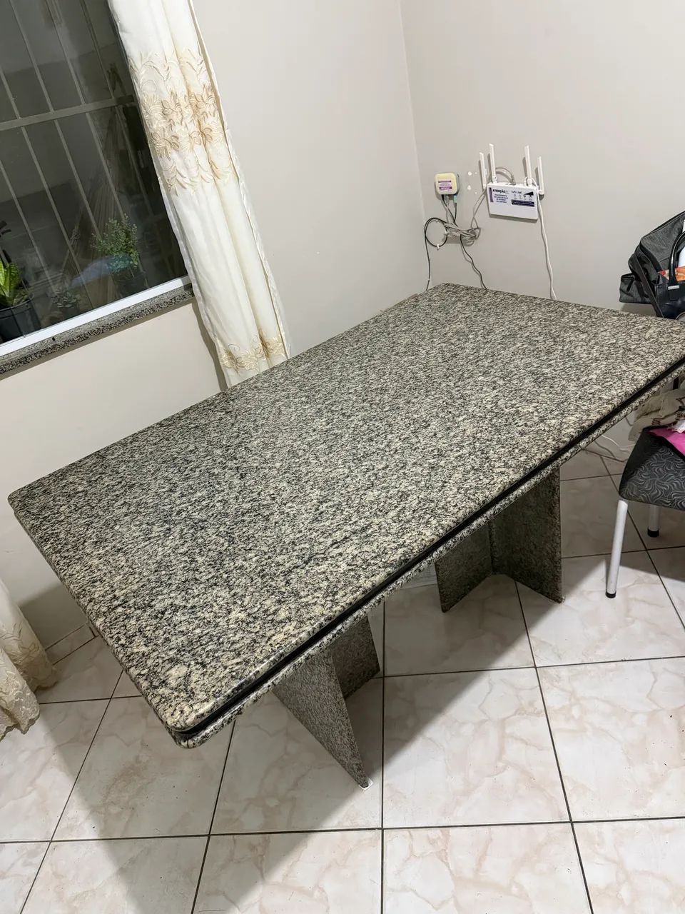 Mesa de mármore 1 metro e meio  - Foto 3