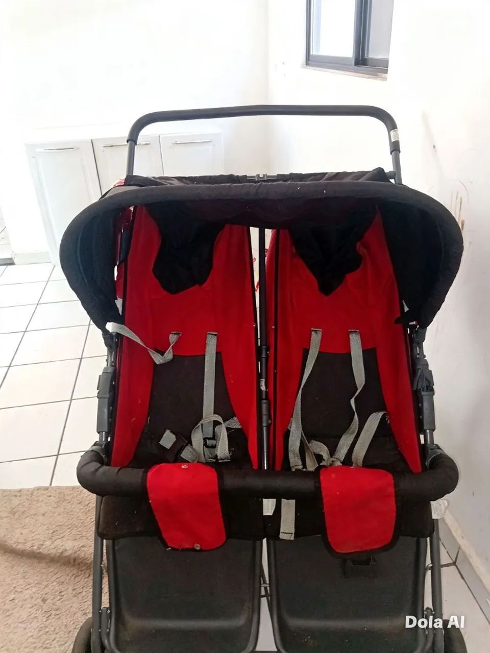 Carrinho de bebê para gêmeos 