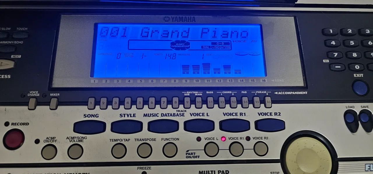 Teclado Yamaha PSR550 - Aceito troca  - Foto 2