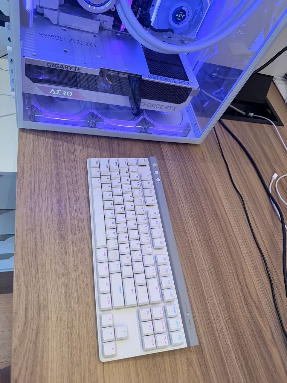 Teclado logitech g515 lightspeed tkl - Foto 4