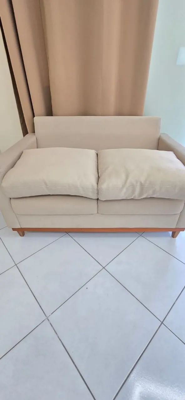 VENDO SOFÁ DE 2 LUGARES SEMI NOVO, CONSERVADISSIMO - Foto 3