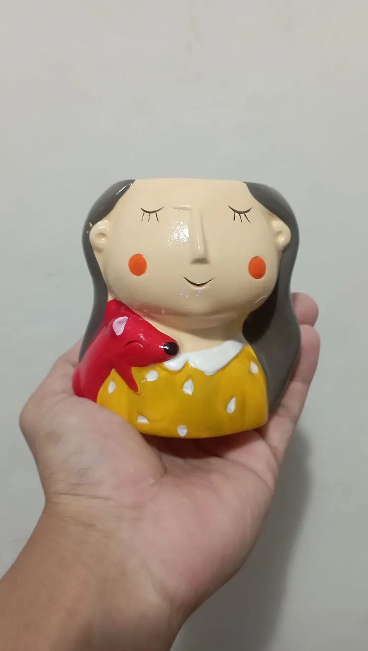 Vaso cachepot de meninas - Foto 5