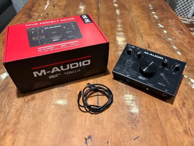 Interface de áudio M-Audio Air 192 4
