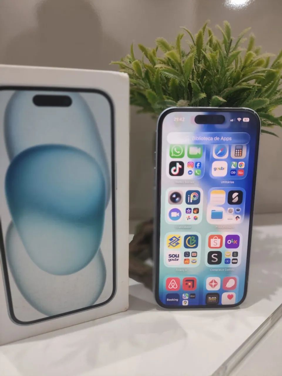 IPHONE 15 128 TROCO COM VOLTA  - Foto 2