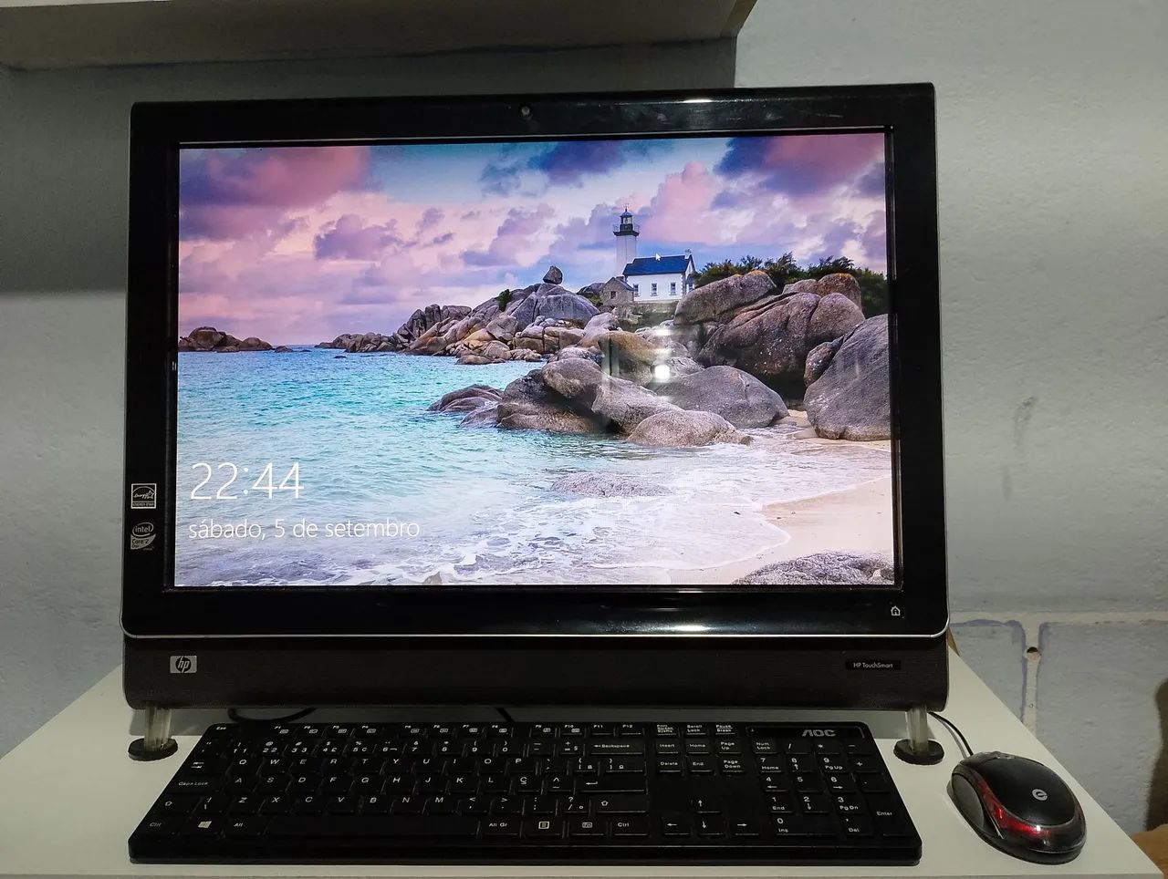 All in One HP touchscreen 4 RAM 2.17 GHz