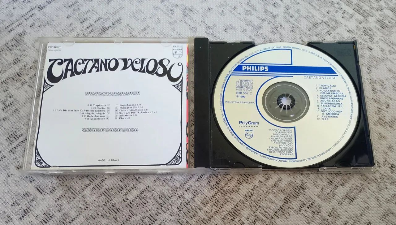 Cd Caetano Veloso - Tropicália 1/Excelente  - Foto 2