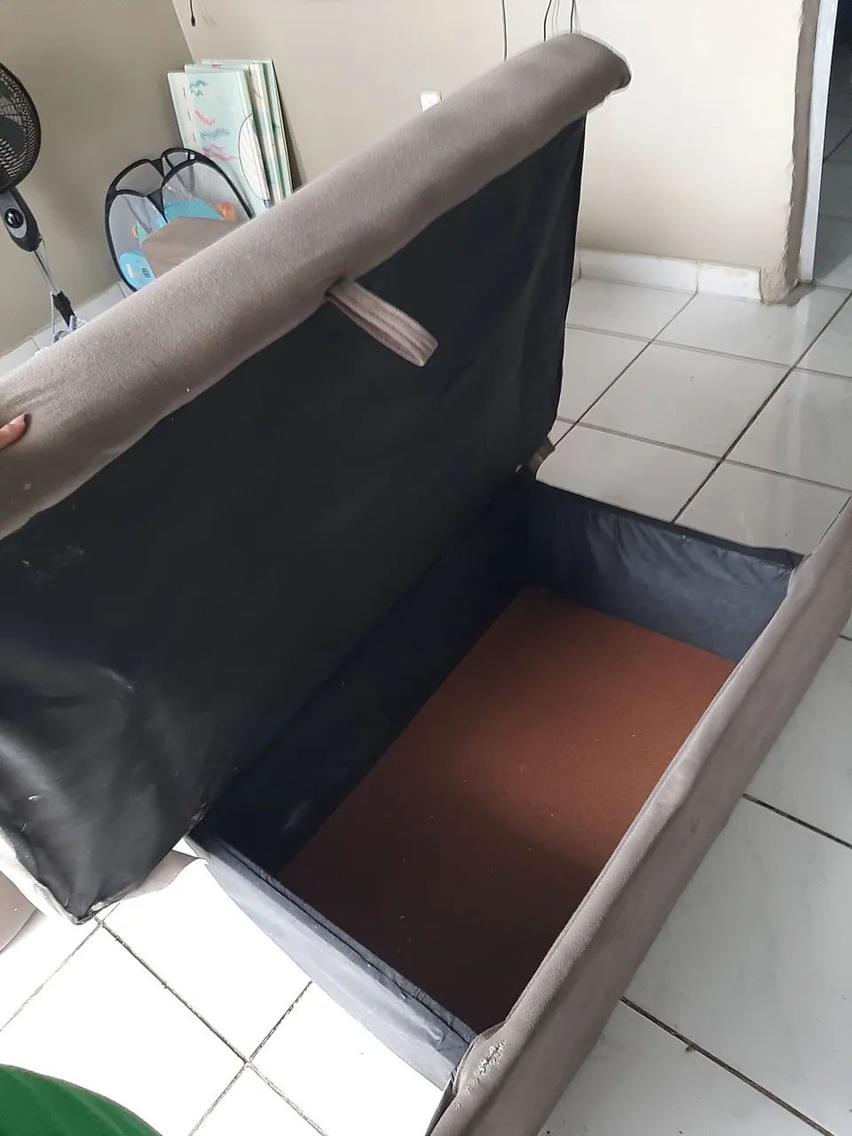 Sofá cama com baú  - Foto 3