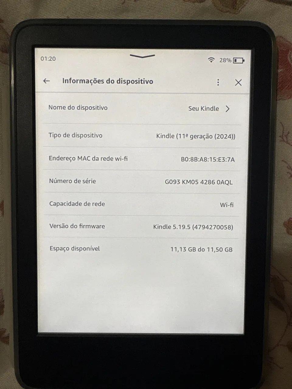 Vendo Kindle 11ª geração - Foto 4