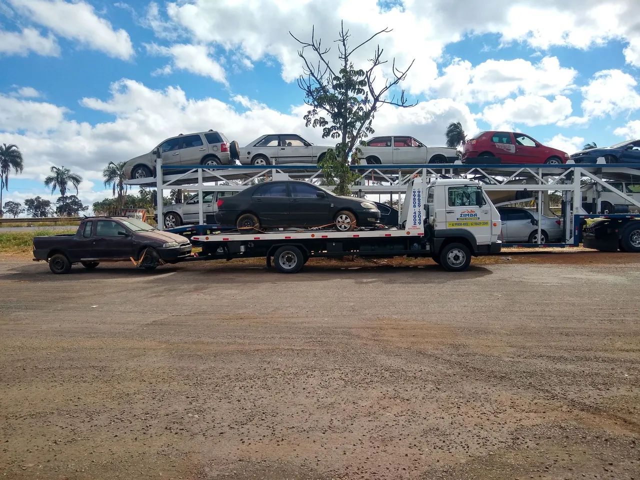 ZIMBA AUTO SOCORRO GO. DF E  GOIANÉSIA &  Brasil 3/4 plataforma 6 metros e asa DELTA  - Foto 6