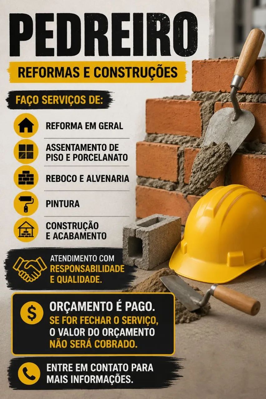PEDREIRO PROFISSIONAL 