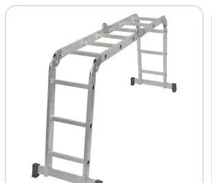Escada MULTIFUNCIONAL 4X3 com plataforma.  - Foto 5