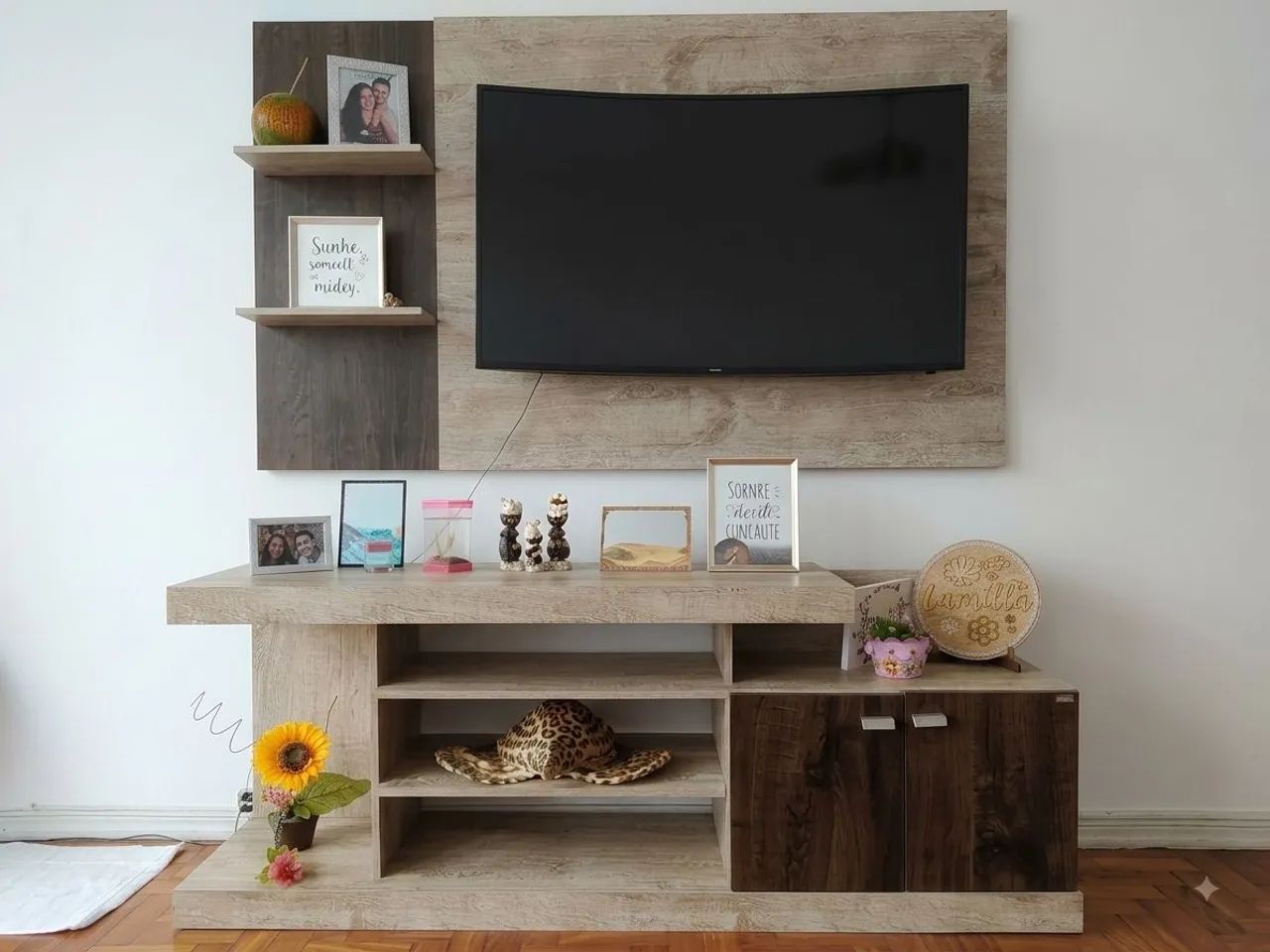 Painel de tv + Rack até 60 polegadas - Foto 2