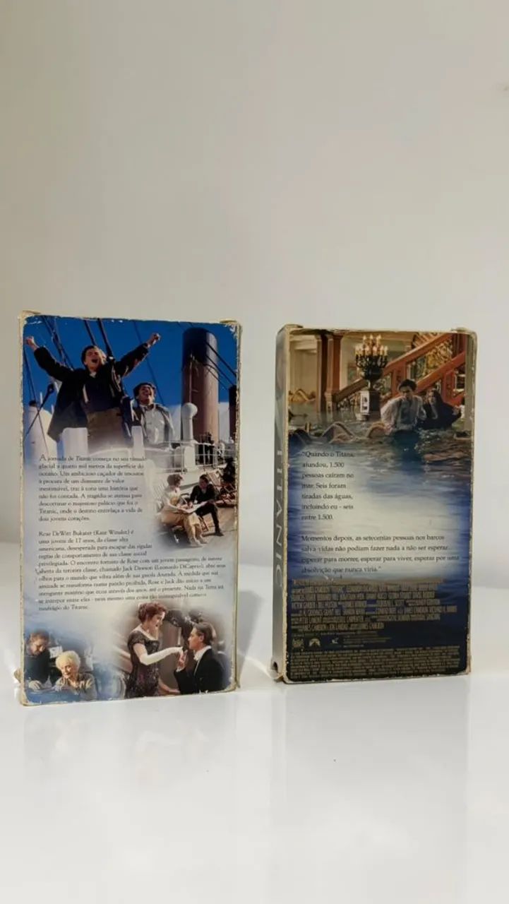 Fitas VHS originais tinanic  - Foto 4