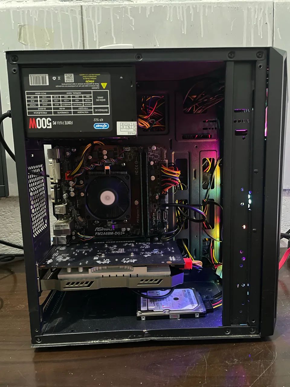 Pc gamer ddr3 com hd falta sdd  - Foto 4