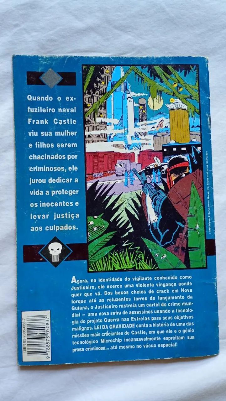 Gibi HQ Justiceiro: Lei da Gravidade  - Foto 3