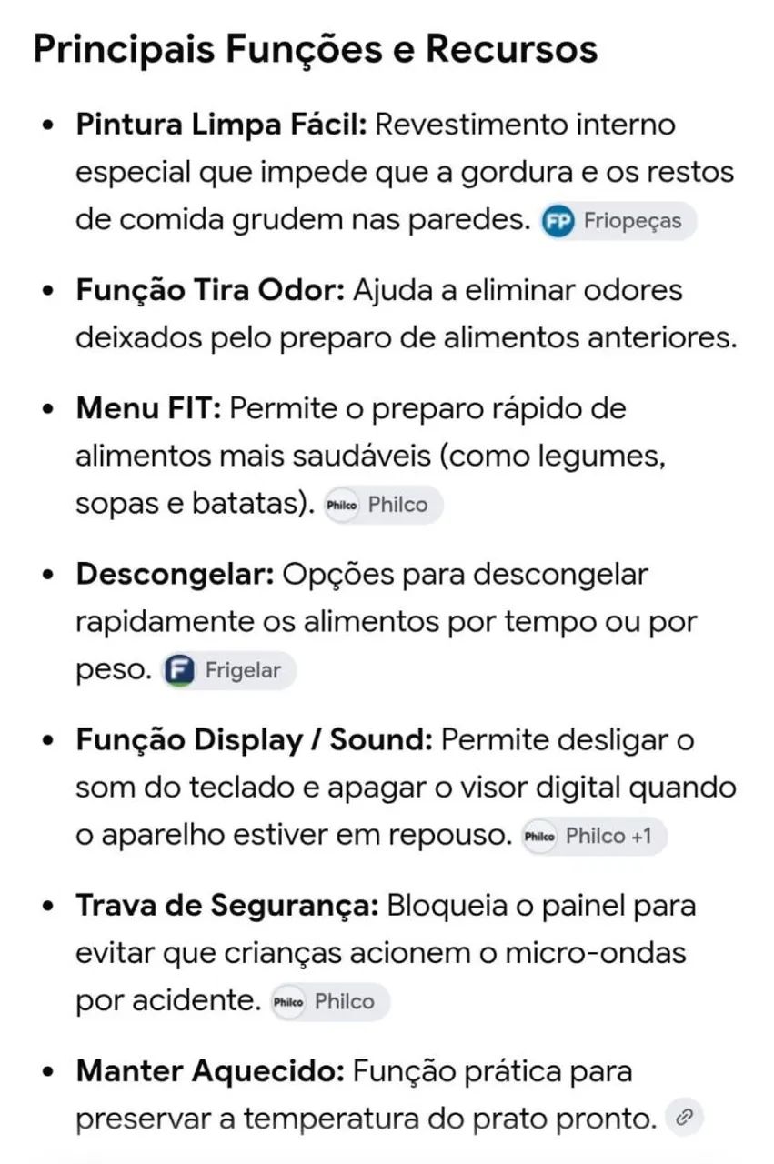 Microondas Philco - 20 Litros - Foto 4