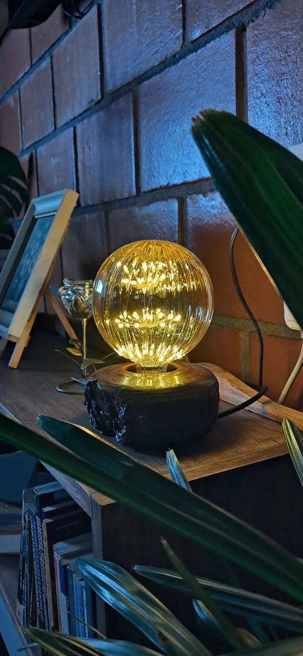 Luminária Bola de cristal