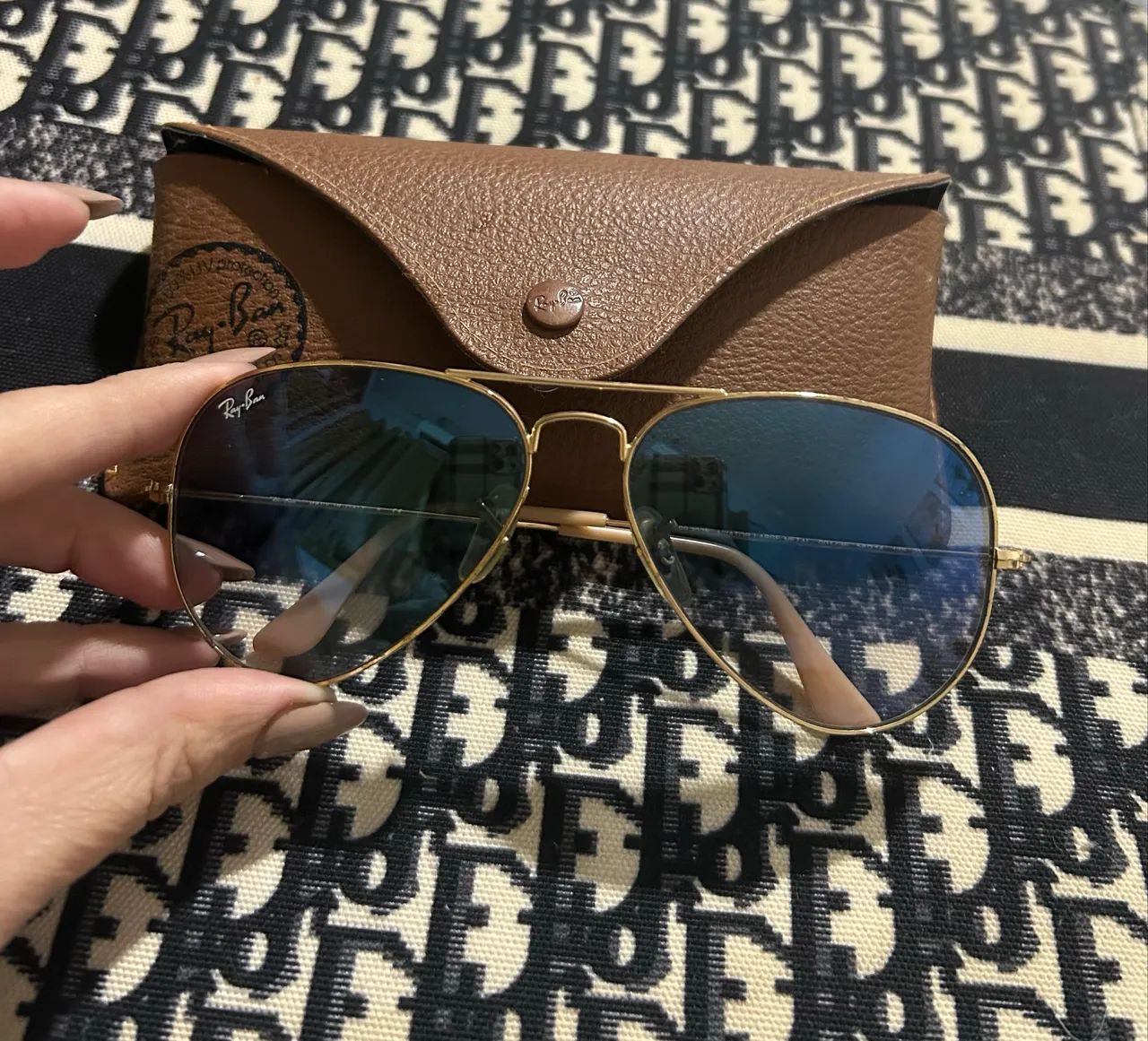 Ray Ban aviador azul original  - Foto 5
