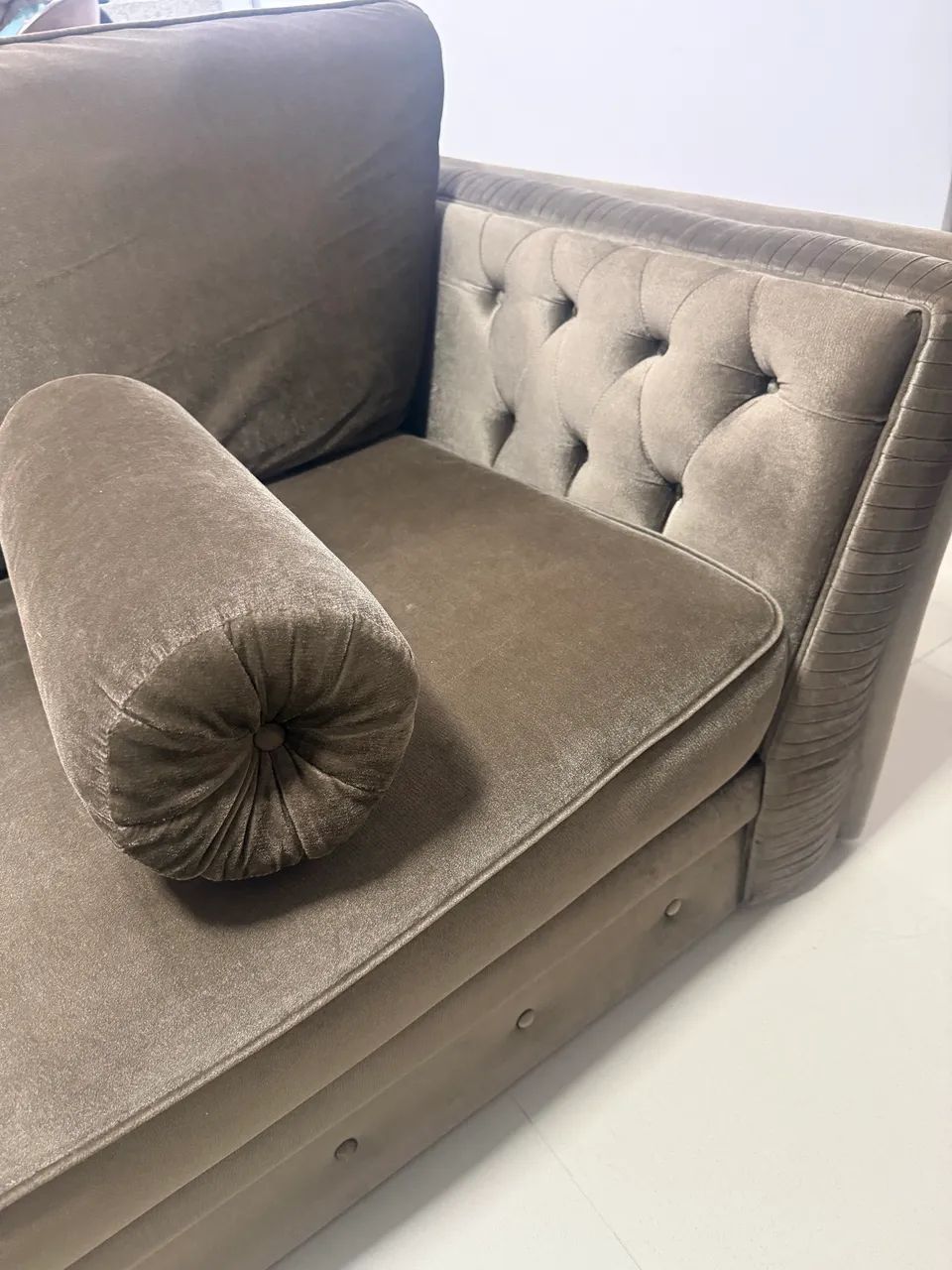 Sofá modulaque de alto padrão usado em perfeito estado. - Foto 4
