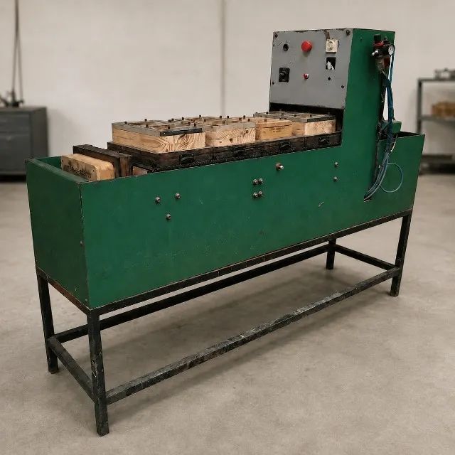 Máquina Coladora de Blister Industrial Pneumática com Moldes