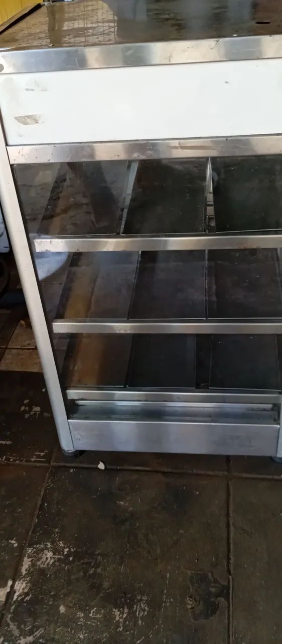 Estufa Retangular 9 bandeja - Pra vender logo 