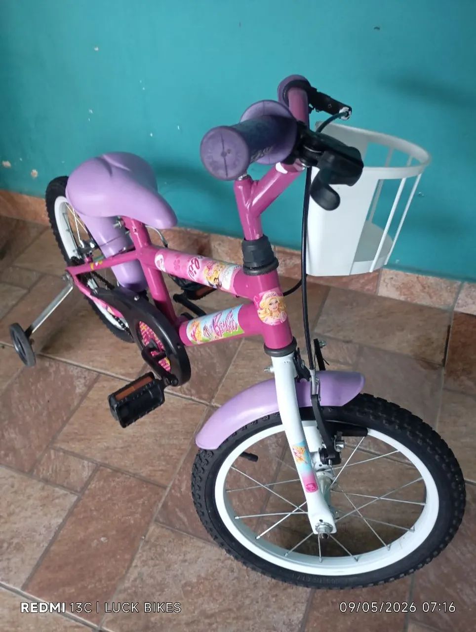 Bicicleta Barbie aro 16  - Foto 2