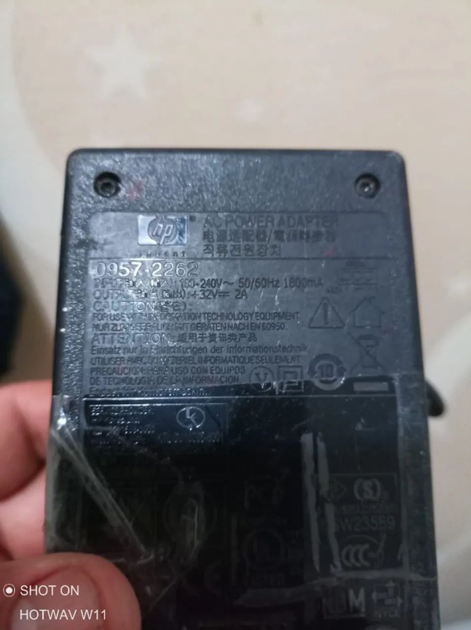 Fonte para impressora HP. 32V 2A Pino AZUL. - Foto 5