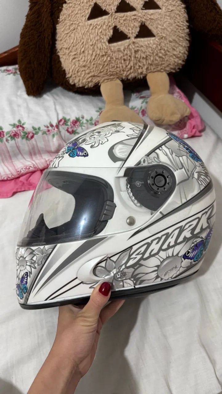 Capacete Shark S800 butterfly - Foto 5
