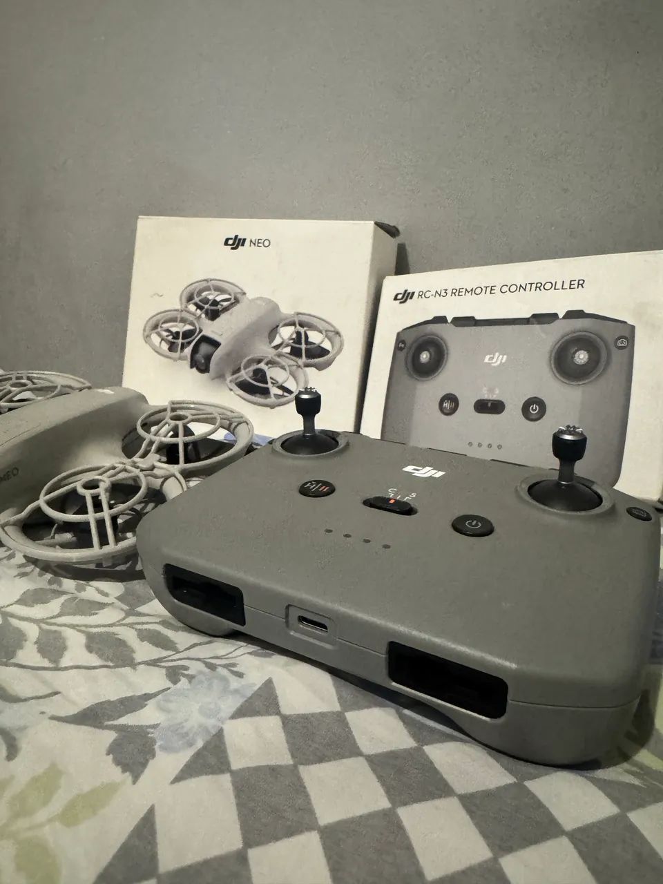 Drone DJI Neo + Controle RC-N3 + Bateria Extra | Impecável - Foto 4